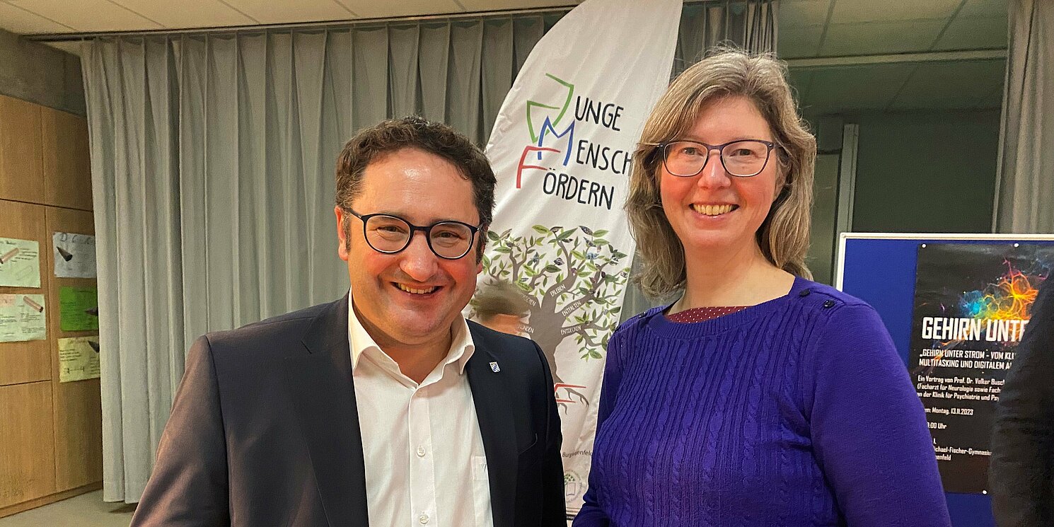 Tobias Gotthardt und Prof. Dr. Katherine Gürtler