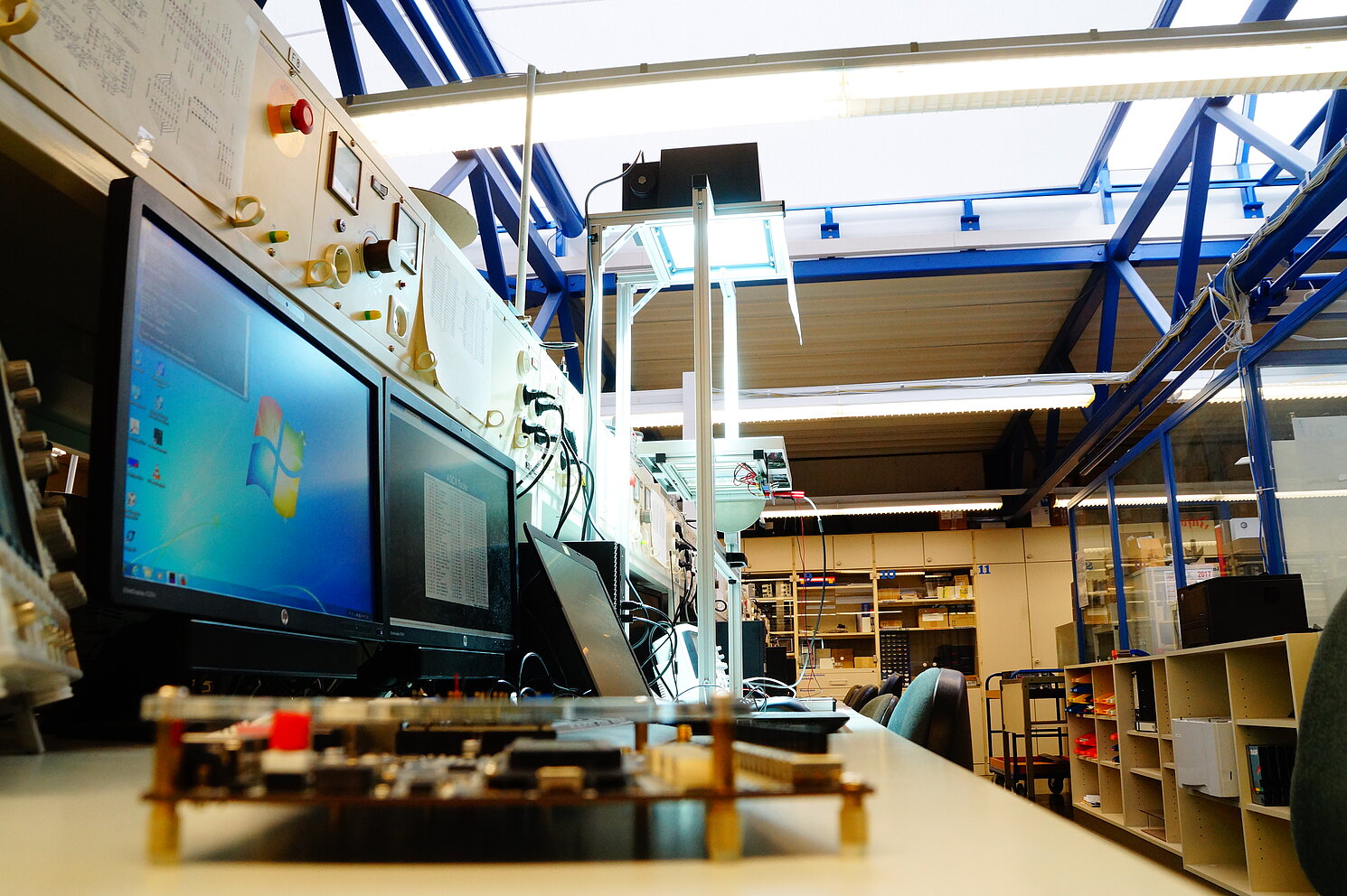Interessante Einblicke in die Labore am Campus. Foto: OTH Regensburg