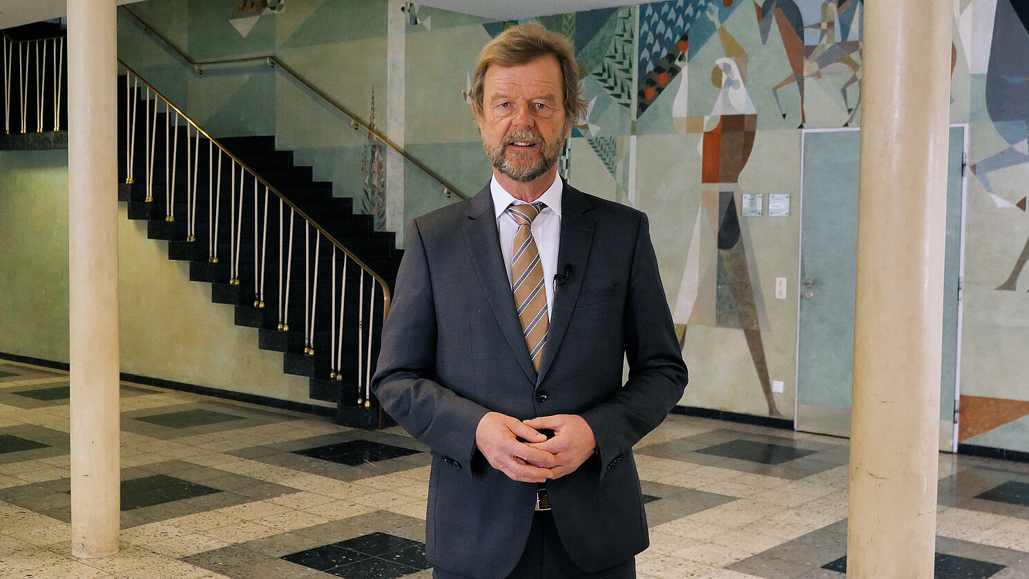 Videobotschaft von Prof. Dr. Wolfgang Baier, Präsident der OTH Regensburg, zum 50-jährigen Jubiläum der Hochschule.