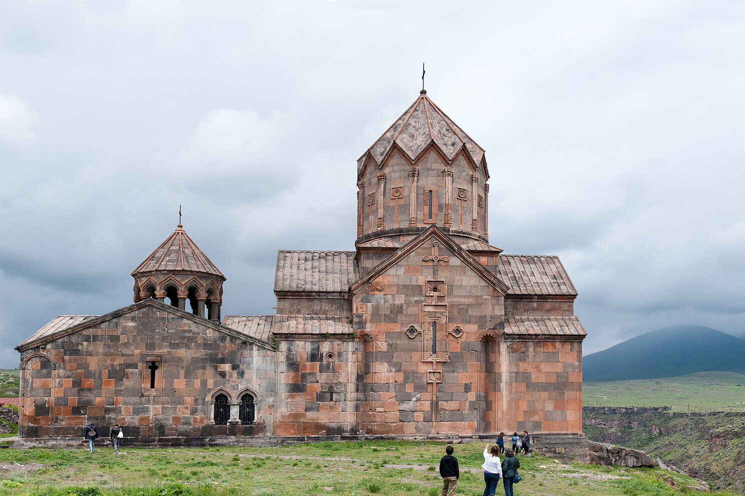 Kloster Hovhannavank aus dem 4.-13.Jahrhundert an der Schlucht des Kassagh