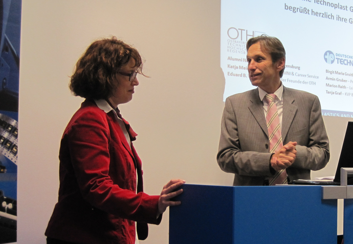 Birgit Maria Groitl und Eduard B. Wagner.