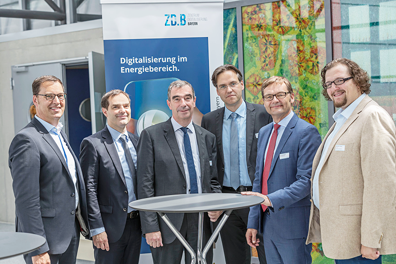 v.l.n.r.: Hermann Schweizer, Oliver Roos, Dr.-Ing. Roland Hofer, Dr. Frank Messerer, Reimund Gotzel, Maximilian Irlbeck