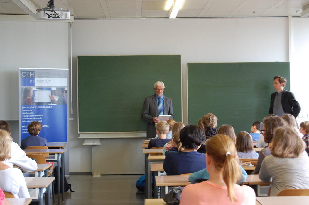 Die Auszeichnungen wurden zum Abschluss an die Mathe-Champions überreicht.