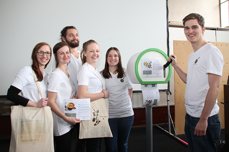 Team "Koch Mal Wieder": Catharina Hoffmann, Christian Walter, Eva Haslbeck, Franz Zünkler, Nathalie Festl, Nicola Ziel 
