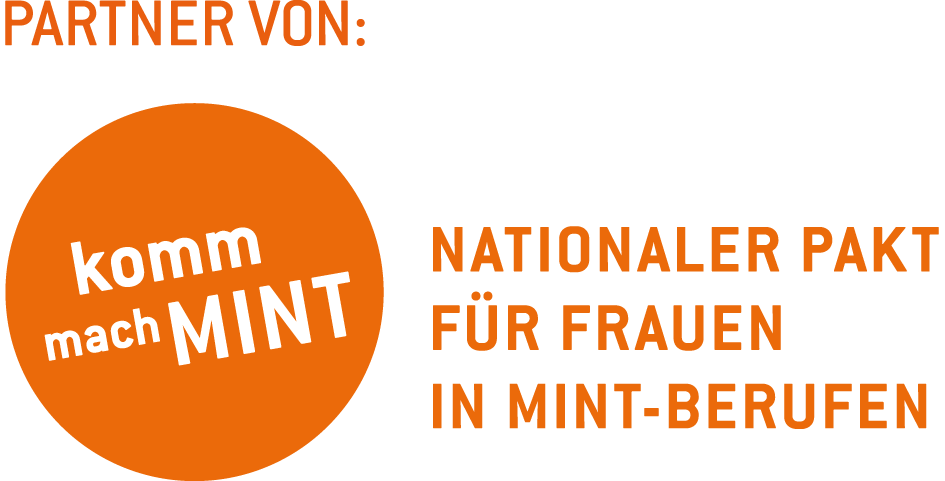 Offizielles „Komm, mach MINT.“-Logo