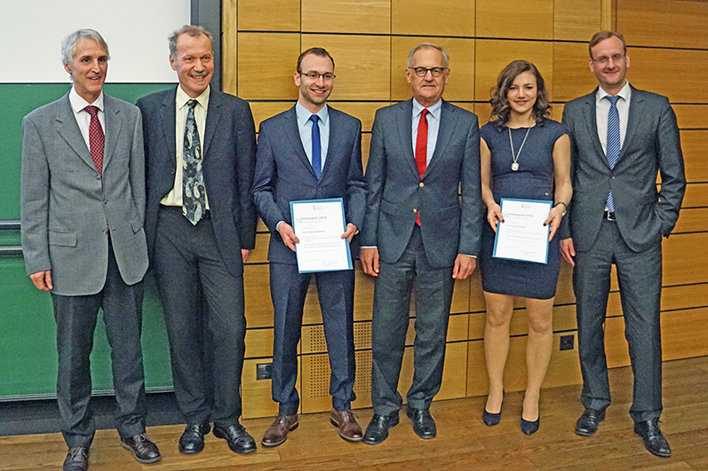Prof. Dr. Franz Seitz, Prof. Dr. Horst Rottmann, Daniel Seebauer, Franz Josef Benedikt, Lisa Schmidt, Prof. Dr. Gerhard Rösl