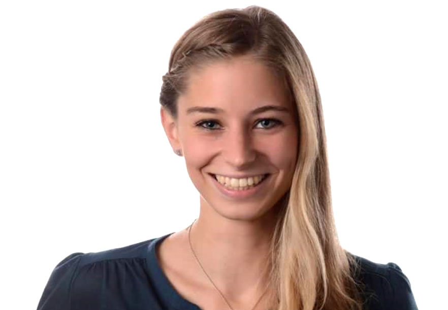 Katharina Eich, erfolgreiche Absolventin der OTH Regensburg, arbeitet nun bei Continental. Foto: privat