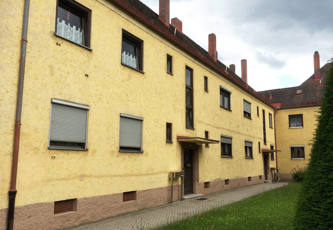 Bild: Eine völlig neuartige energetische Sanierung erfährt das Wohnviertel Margaretenau in Regensburg durch das Forschungsprojekt „MAGGIE“ der OTH Regensburg. Foto: Annika Zeitler, OTH Regensburg.  
