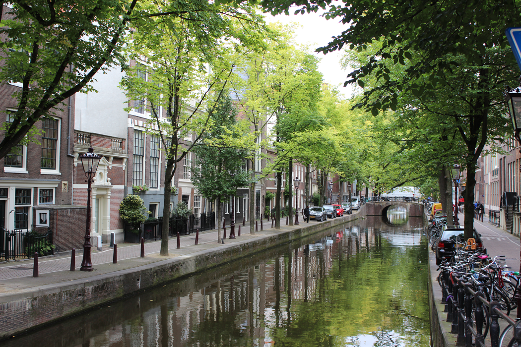 Gracht in Amsterdam.