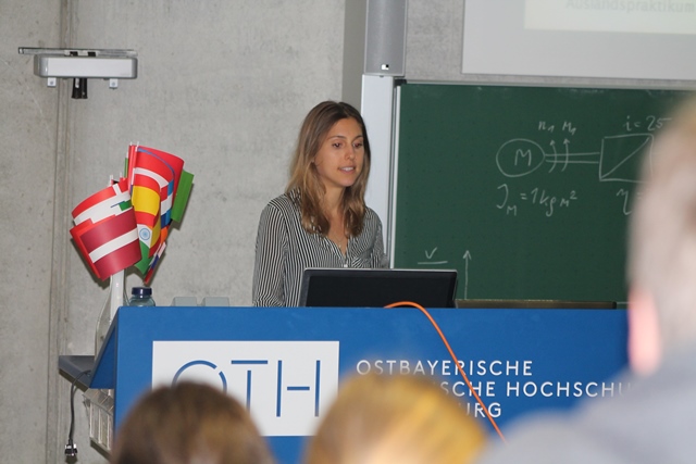 Franziska Diepold erzählt von ihren Erfahrungen im Praktikum