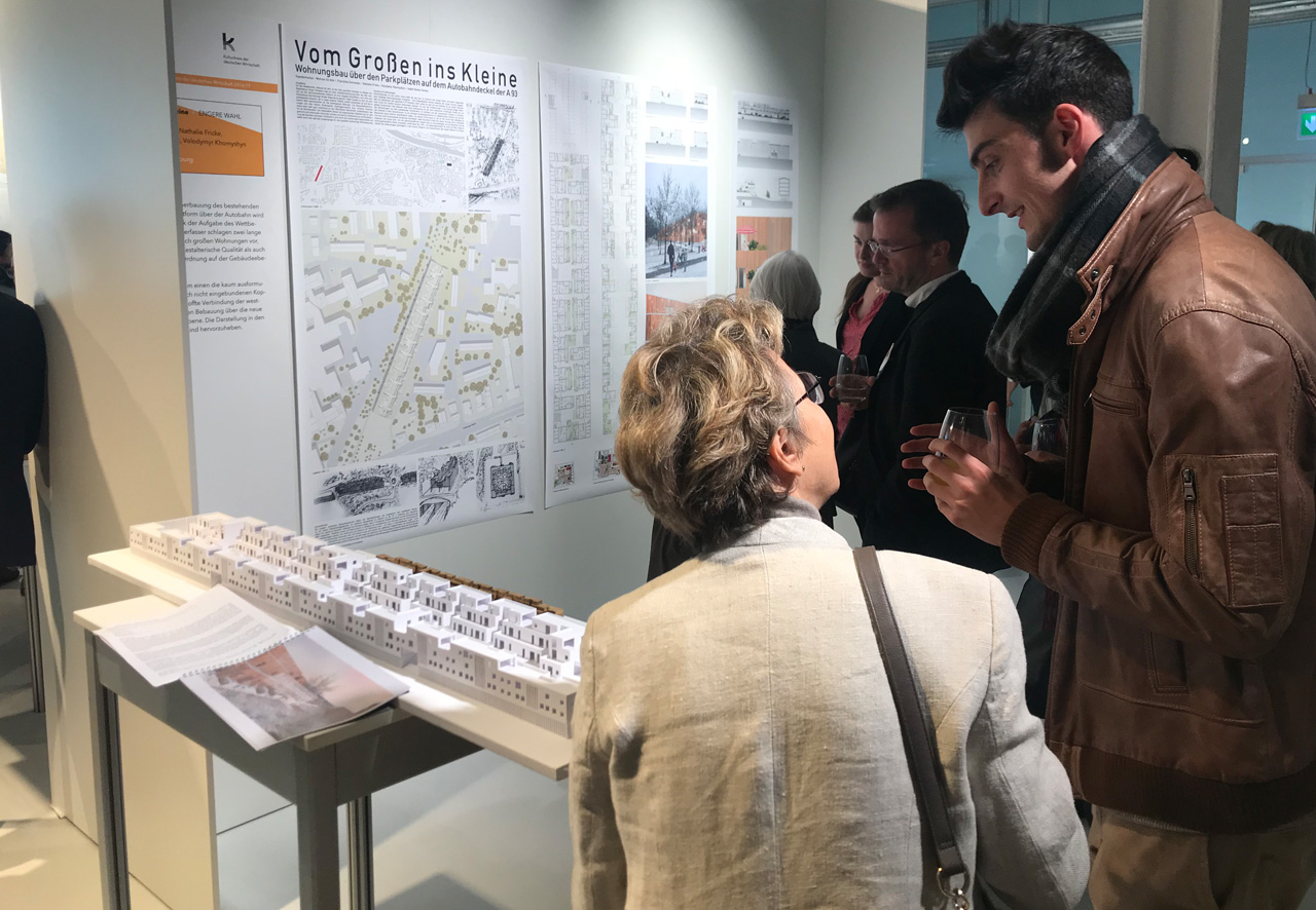 Die Arbeit war anlässlich des Preisverleihung im Wettbewerb des Kulturkreises der Deutschen Wirtschaft im BDI in München zu sehen. Fotos: Prof. Dr. Rudolf Hierl