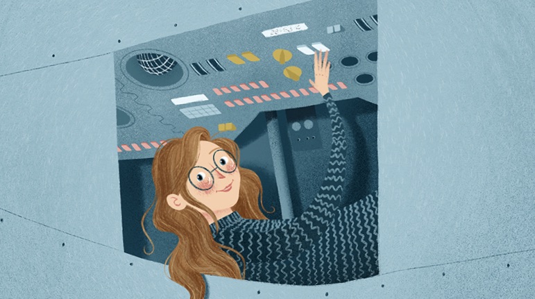 Das digitale Projekt "Margaret und die Mission zum Mond" soll Mädchen für Informatik begeistern und entstand im Rahmen der Bachelorarbeit von Marina Almanstötter, die mit dem "Genderpreis 2019" der OTH Regensburg ausgezeichnet worden war. 