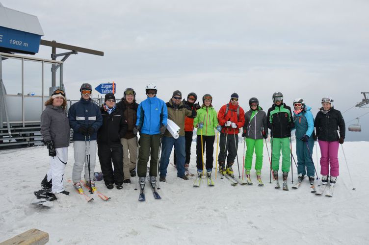 Auf 1.900 Meter: Gutes Wetter zum Ski- und Snowboarden.