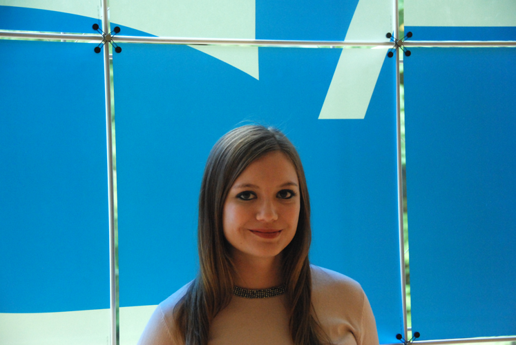 Christina Graf, Studierende der OTH Regensburg, wird in die Bayerische  EliteAkademie aufgenommen. Copyright: Katrin Hupe