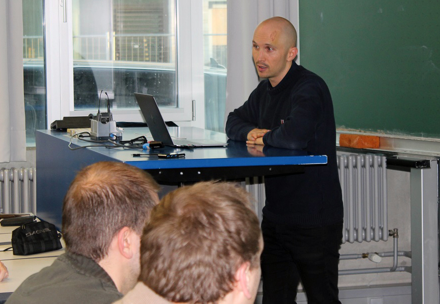 Fabian Kreipl, Mitgründer der Grünzeug GmbH, gab viele Tipps für ein erfolgreiches App-Marketing. Fotos: Brigitte Kauer