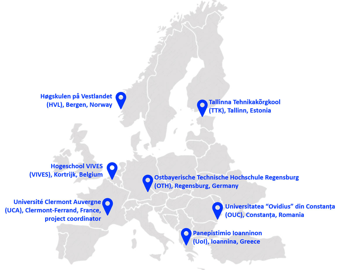 Vom französischen Massif Central im Westen bis zum Schwarzen Meer im Osten, von Nord- und Ostsee bis Südosteuropa: Der europäische Gedanke kommt auch durch die Verteilung der beteiligten Hochschulen mehr als deutlich zum Ausdruck. Vom französischen Massif Central im Westen bis zum Schwarzen Meer im Osten, von Nord- und Ostsee bis Südosteuropa: Der europäische Gedanke kommt auch durch die Verteilung der beteiligten Hochschulen mehr als deutlich zum Ausdruck.