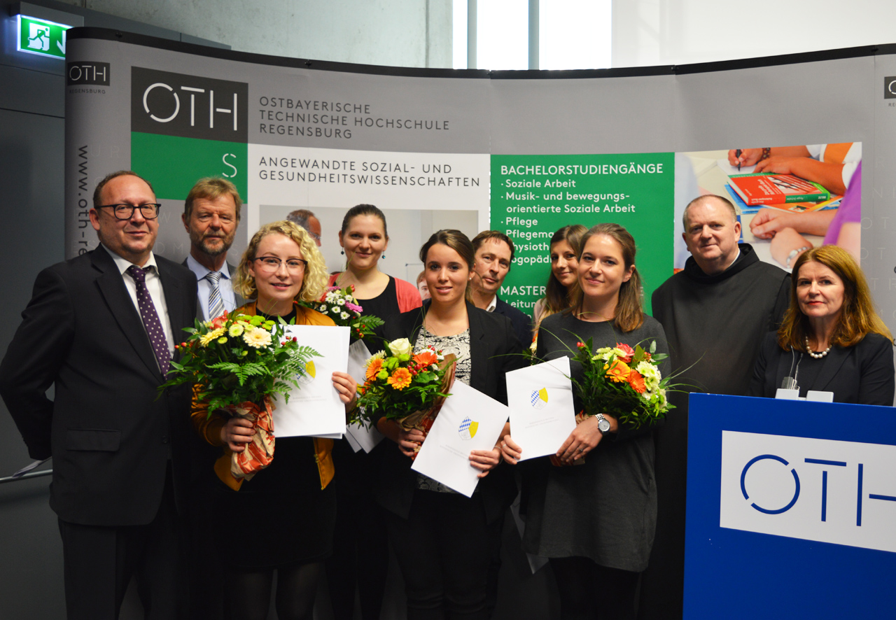 Gruppenbild nach der Verleihung der Förderpreise