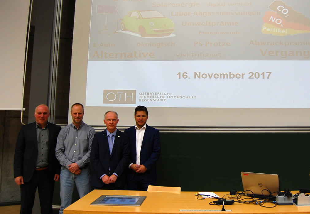 Referenten zum Themenabend „DIESEL - Quo Vadis?“