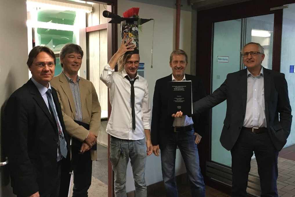 Promotionskolloquium und Prüfungsausschuss mit Promovend Thomas Rück
